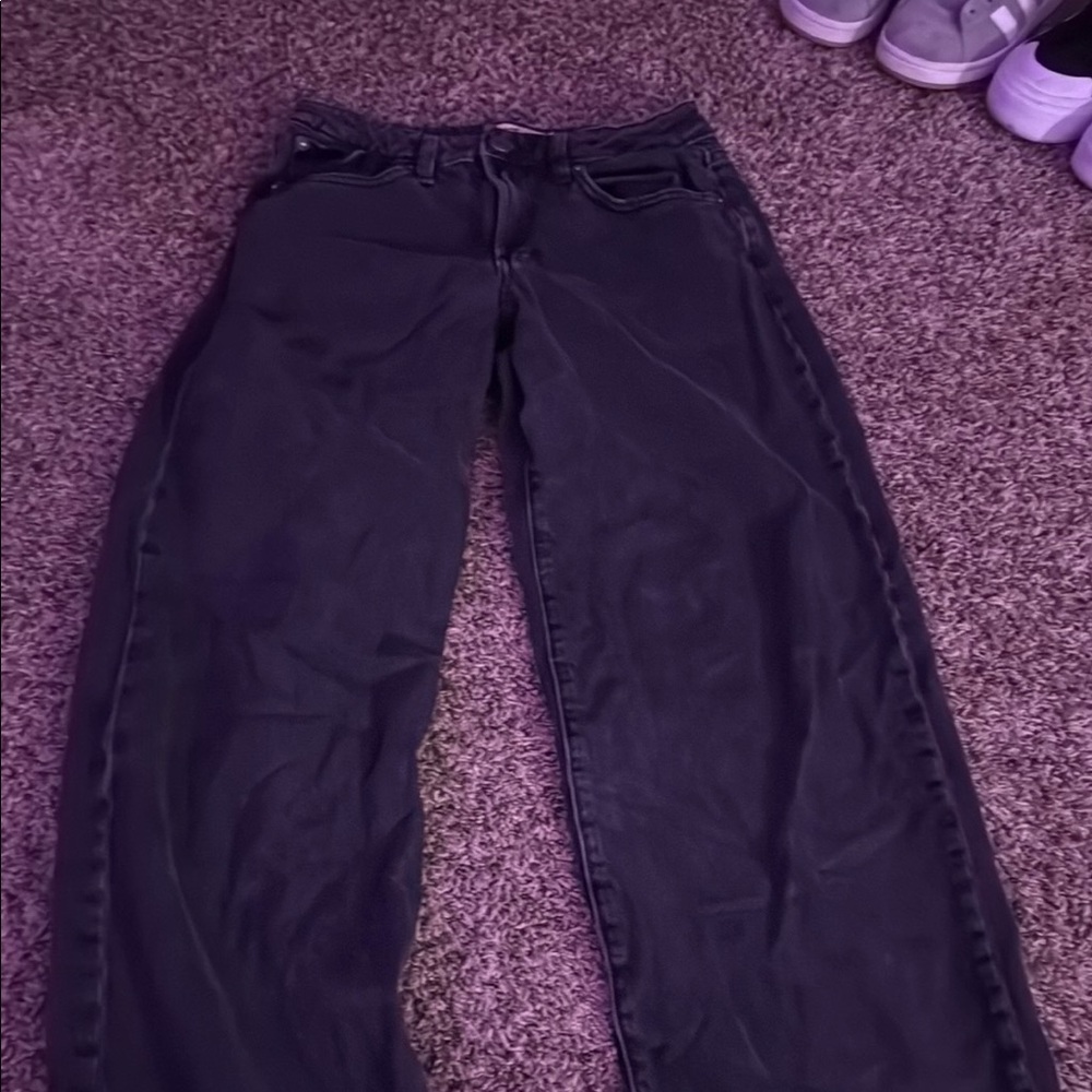 Garage Black Denim Pants